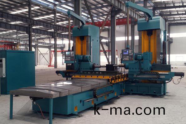 數控(kong)五軸(zhou)雙(shuang)立(li)柱(zhu)鏜牀